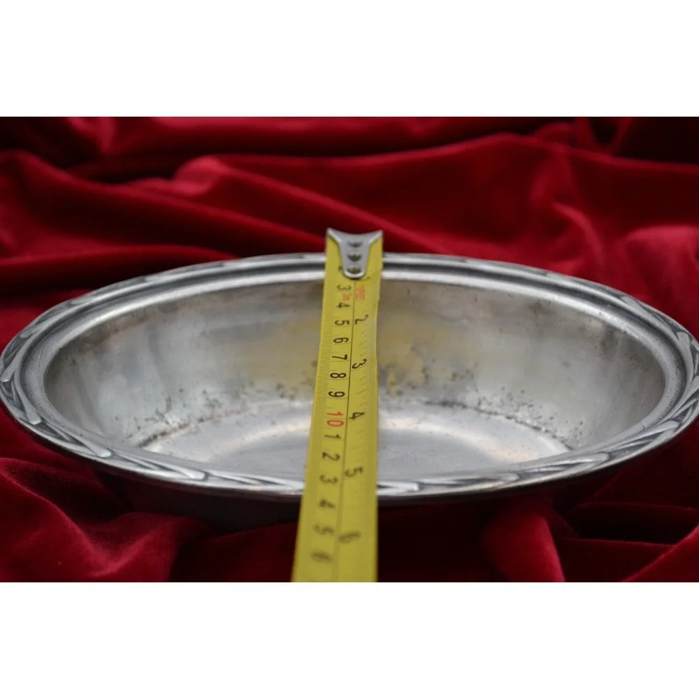 Hotel‎ Edison New York Silver Plated Dish 7in International Silver Co 05036 Oval